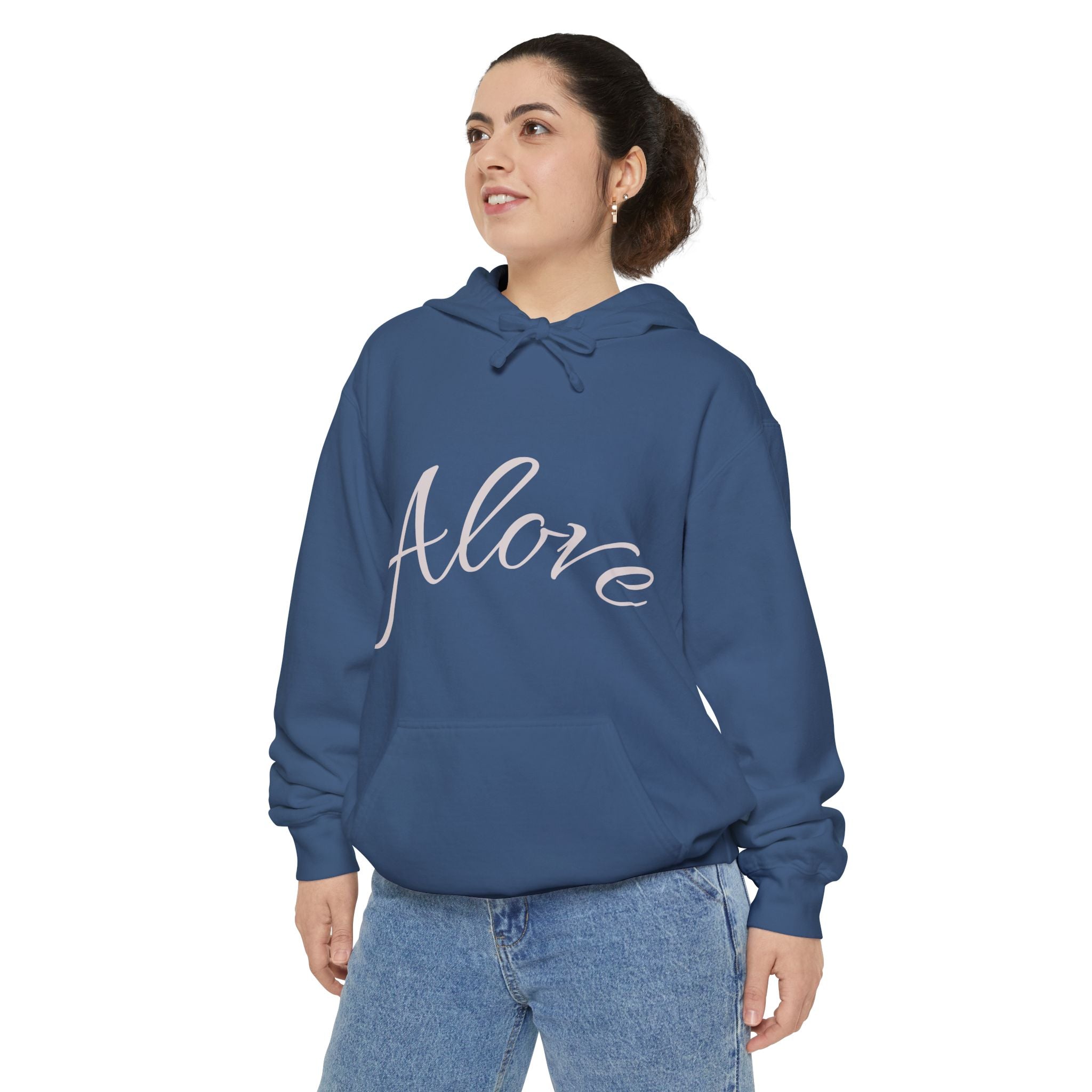 Copy of Hoodie  'Alove' Script Back Graphic
