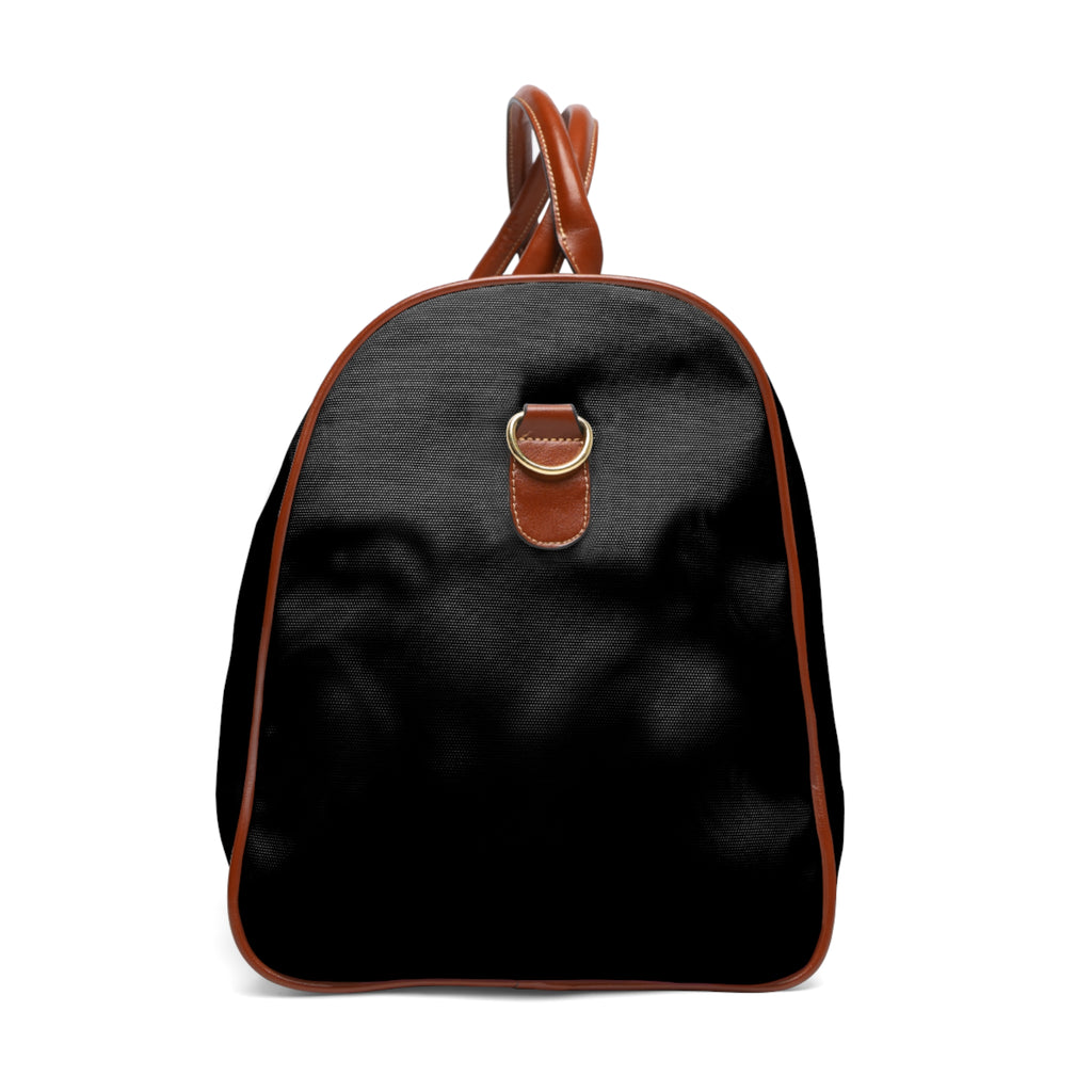 Black Travel Duffle with 'ALOVE' Accent