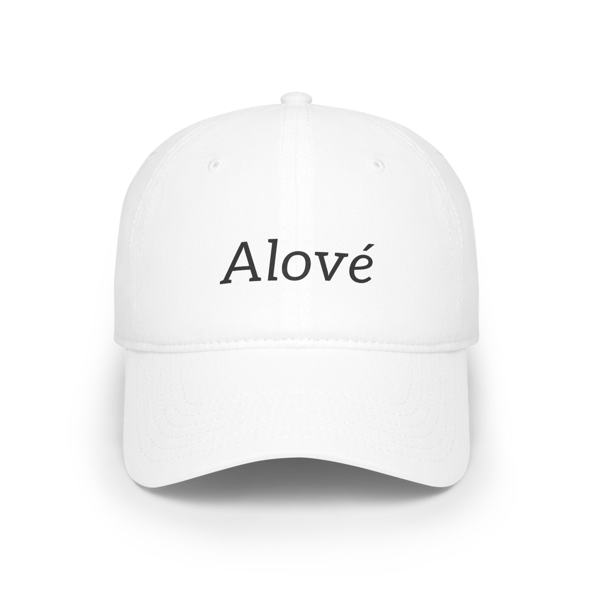 Baseball Cap — Minimal Monogram Hat