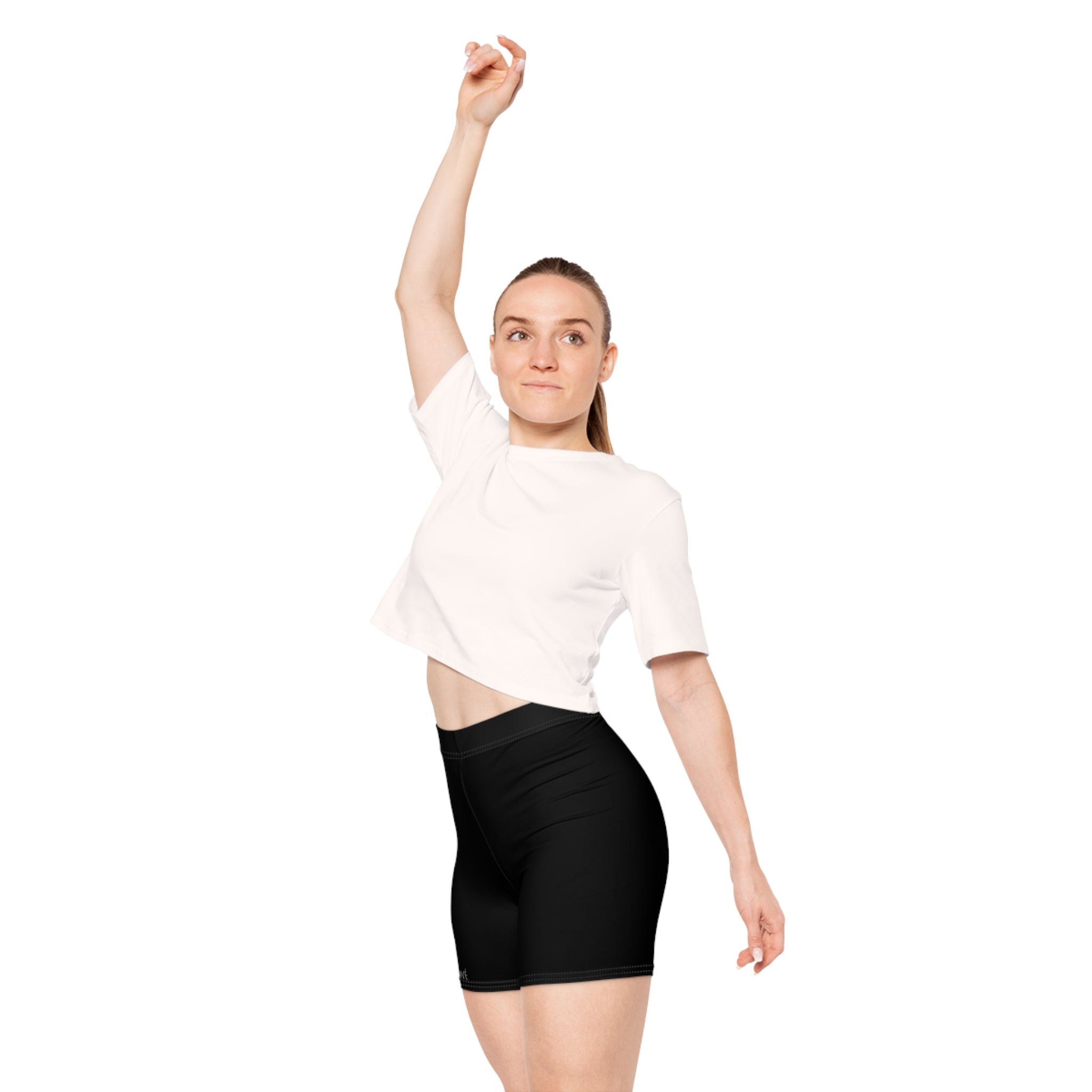 Women's Shorts - High-Waist Activewear