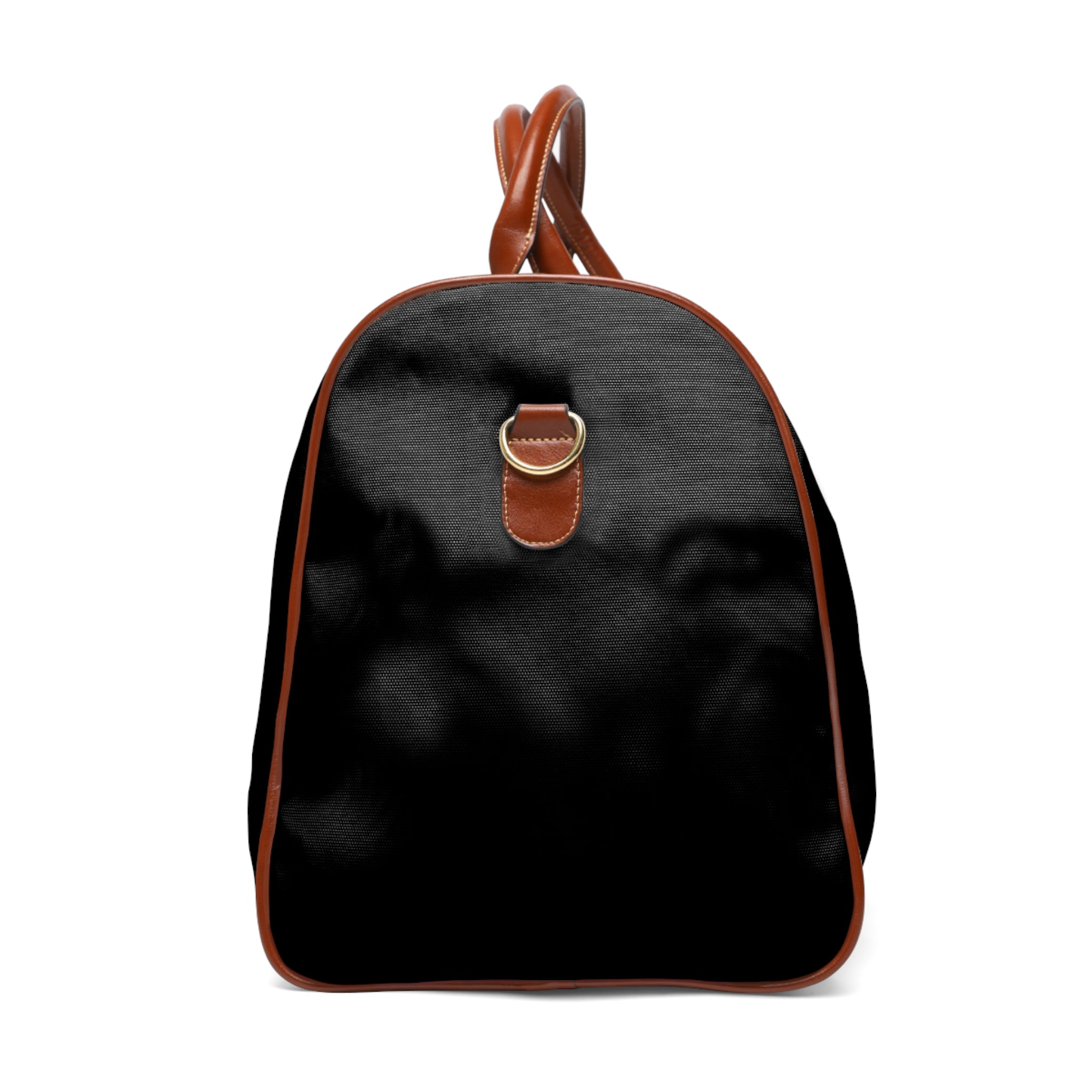 Black Travel Duffle with 'ALOVE' Accent