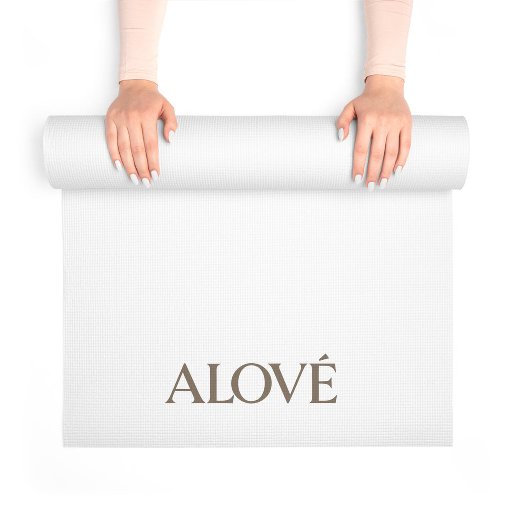 ALOVÉ  Foam Yoga Mat — Non-Slip Pilates & Home Workout Mat