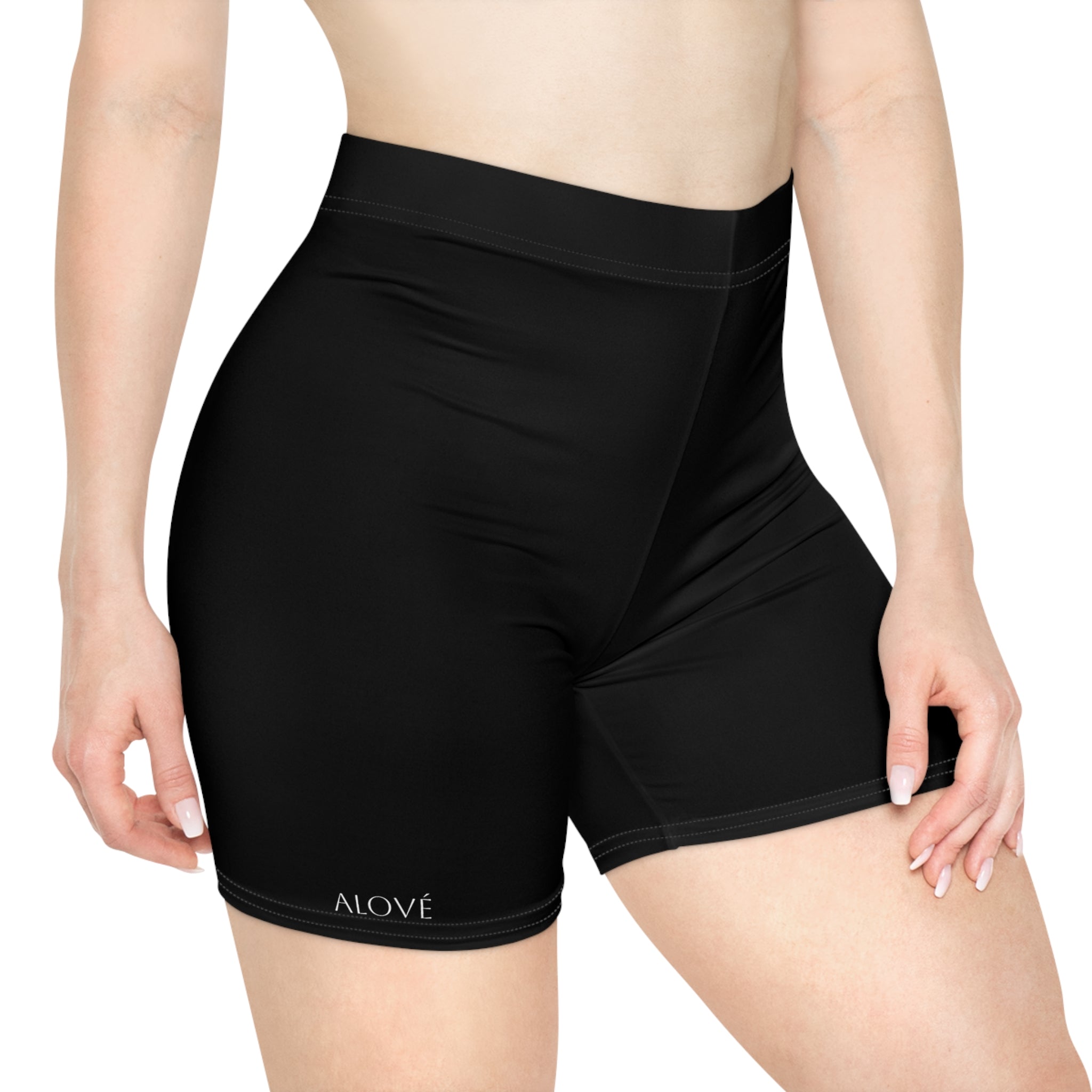 Women's Shorts - High-Waist Activewear