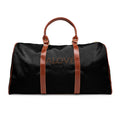 Black Travel Duffle with 'ALOVE' Accent