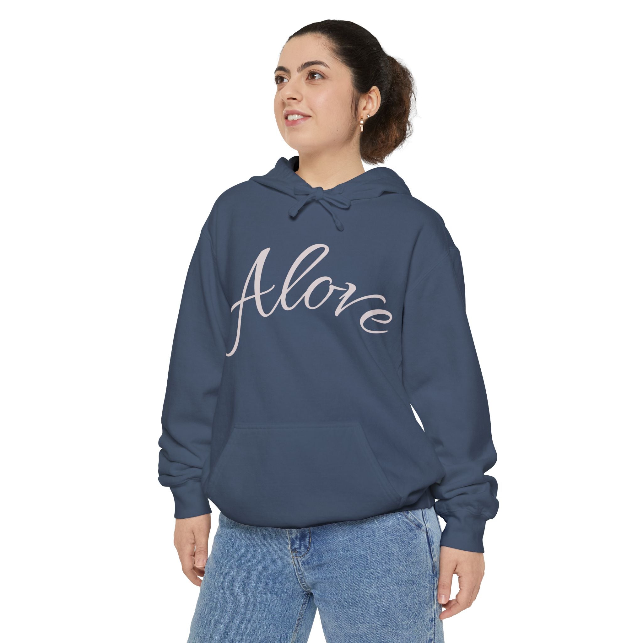 Copy of Hoodie  'Alove' Script Back Graphic