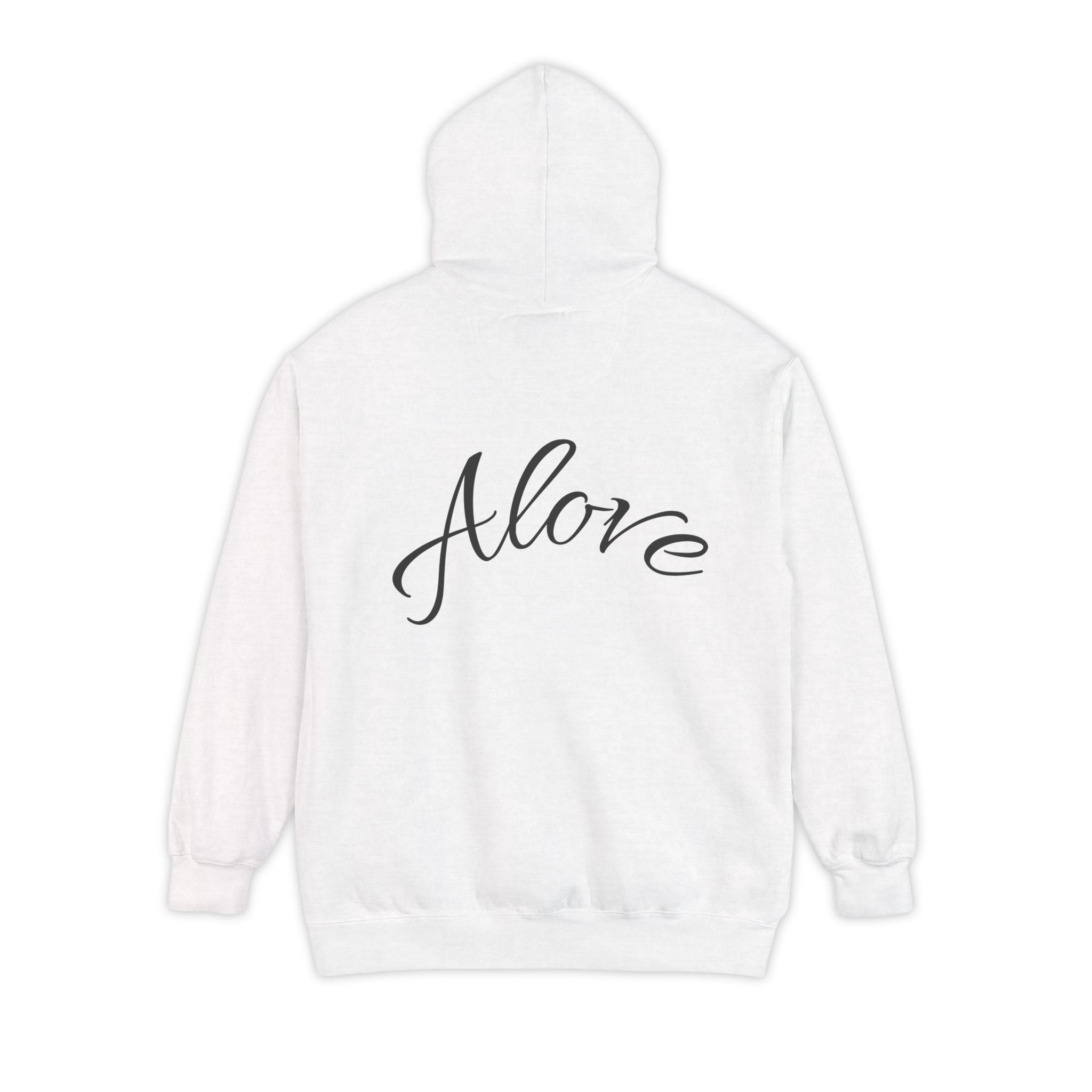 Hoodie  'Alove' Script Back Graphic