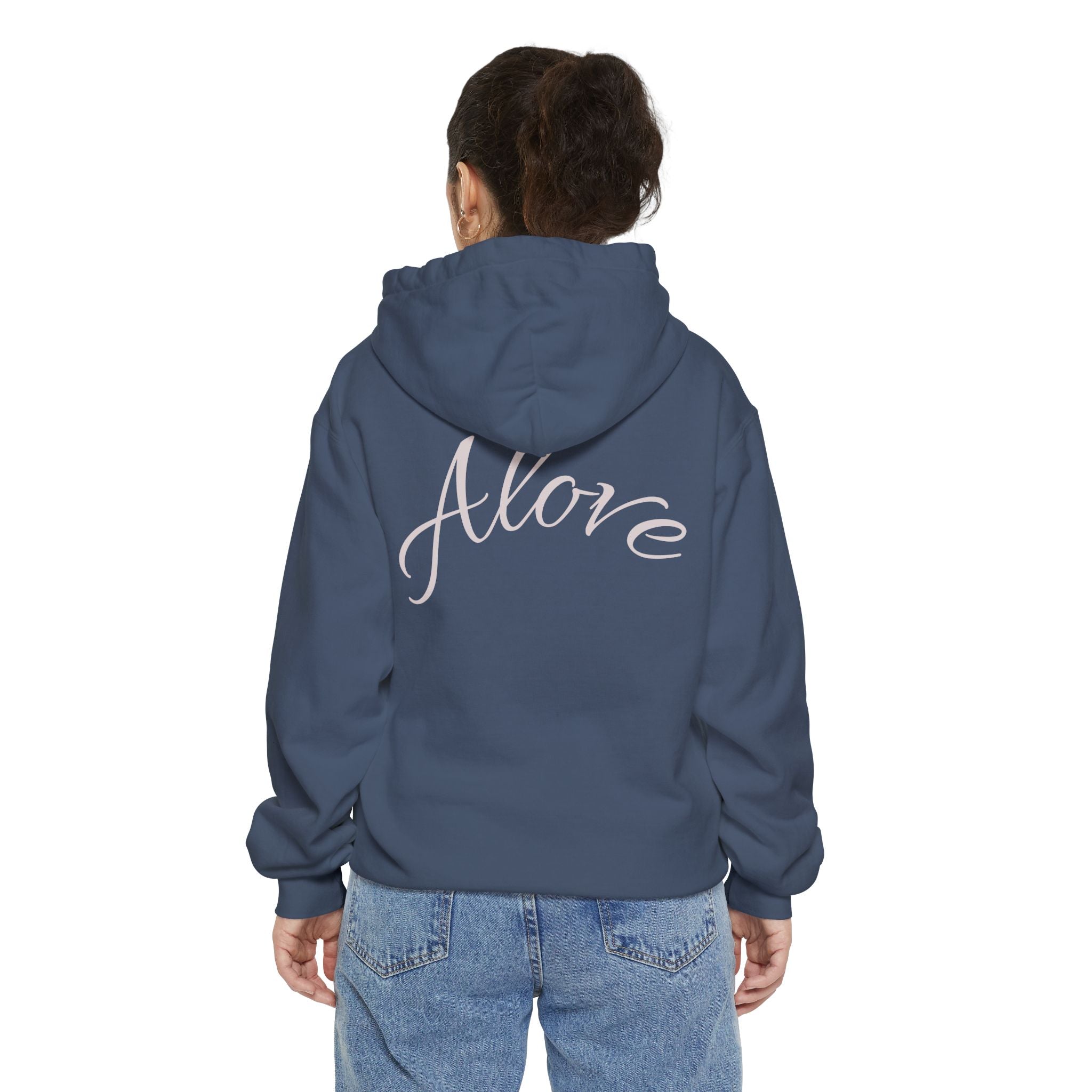 Copy of Hoodie  'Alove' Script Back Graphic